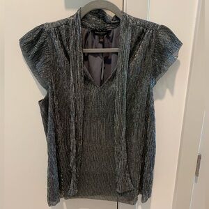 Banana Republic Silver Blouse